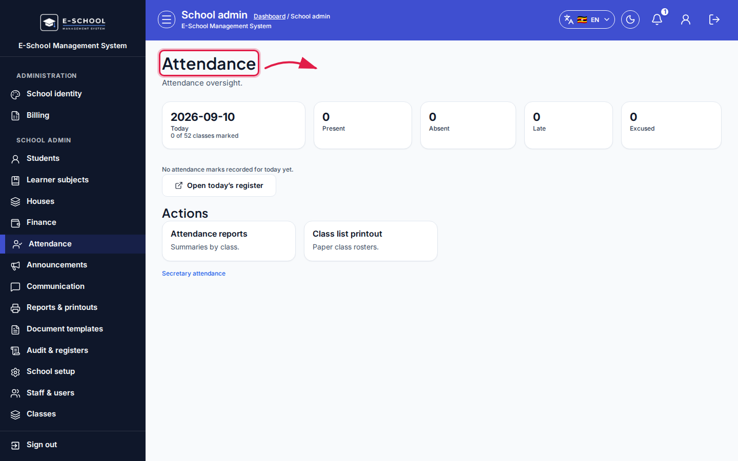Attendance step 5 desktop