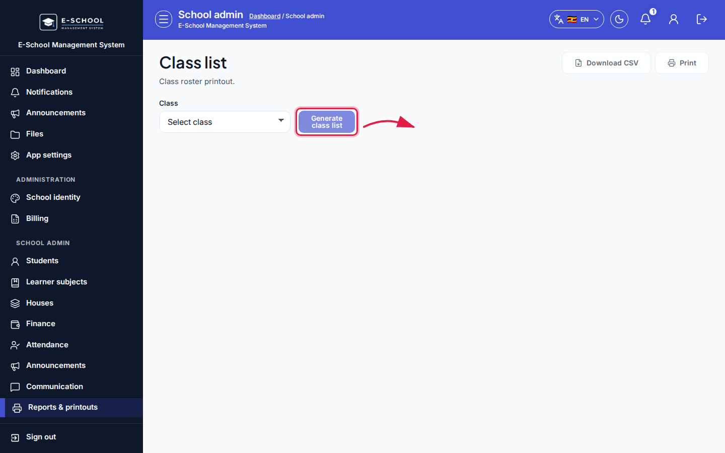 Class Lists step 1 desktop