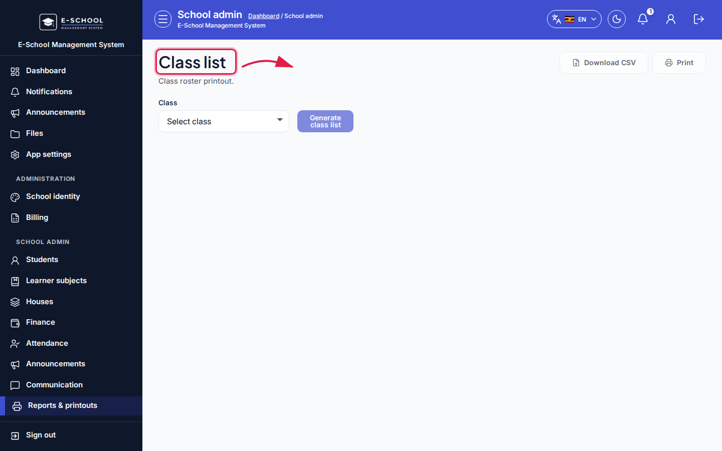 Class Lists step 3 desktop