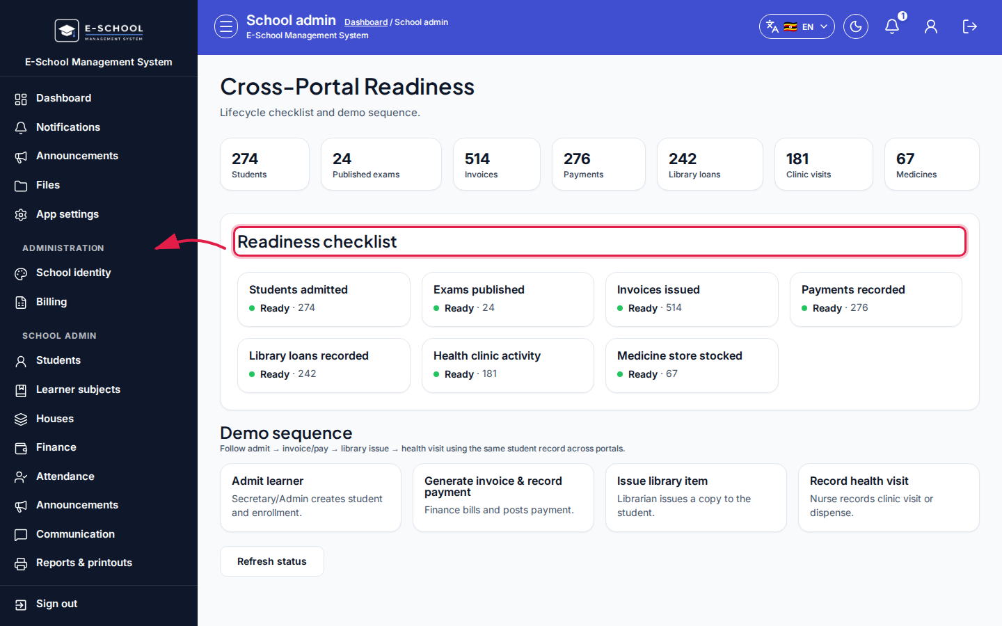 Cross-Portal Readiness step 3 desktop