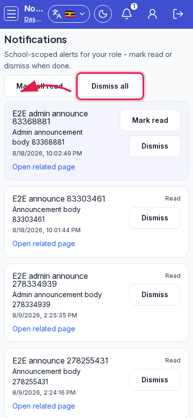 Notifications step 3 mobile