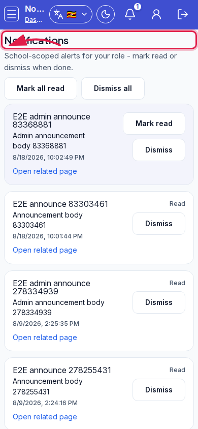 Notifications step 4 mobile