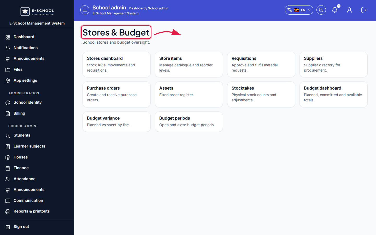 Stores &amp; Budget step 4 desktop
