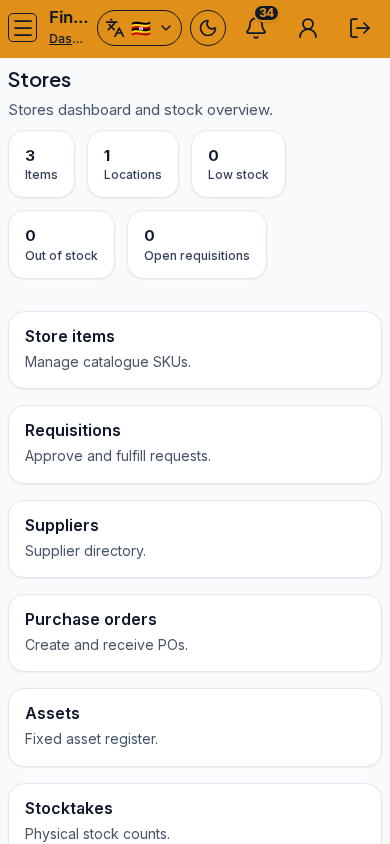 Stores mobile