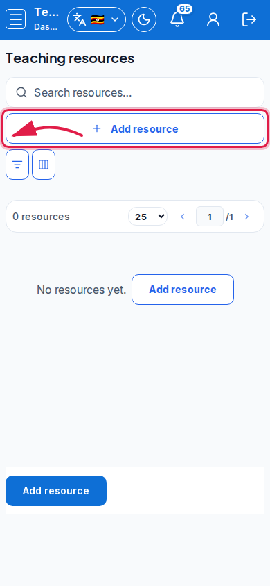 Teaching resources step 2 mobile